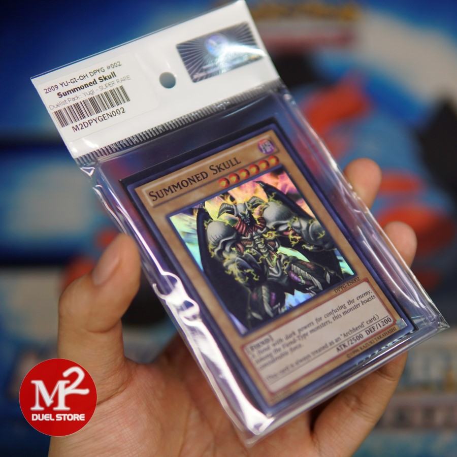 Thẻ bài Yugioh Summon Skull Triệu hồi Demon - Super Rare -  Bảo quản M2SCCQ-LITE