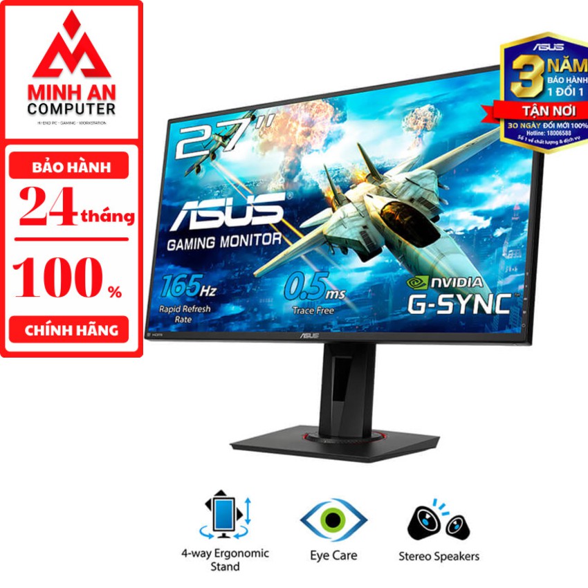 Màn hình máy tính Asus 27 inch VG278QR chuyên game