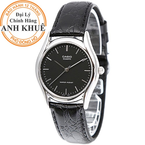Đồng hồ nam dây da Casio chính hãng Anh Khuê MTP-1094E-1ADF