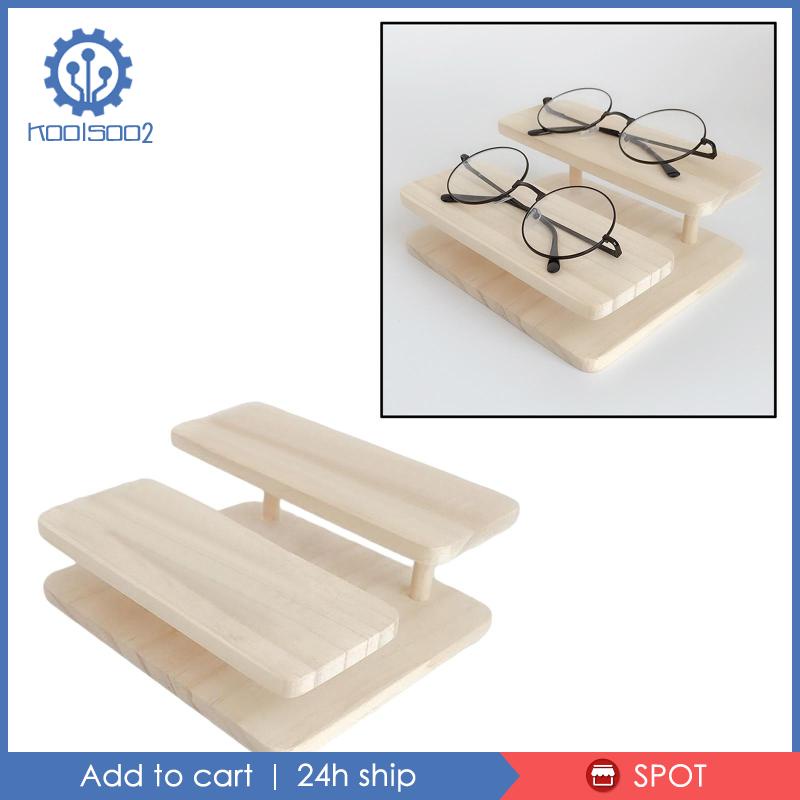 Giá Đỡ Trưng Bày Mắt Kính Bằng Gỗ Koolsoo2