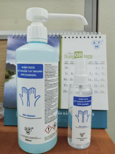 [Chính hãng]  Gel/nước rửa tay khô Y tế 500ml APM HANDGEL | BigBuy360 - bigbuy360.vn