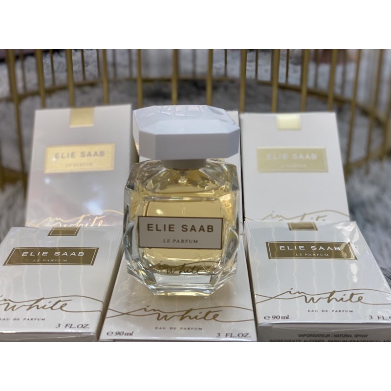 Nước hoa nữ Elie Saab Le Parfum in White 90ml (trắng) Nữ tính, Gợi cảm, Sang trọng