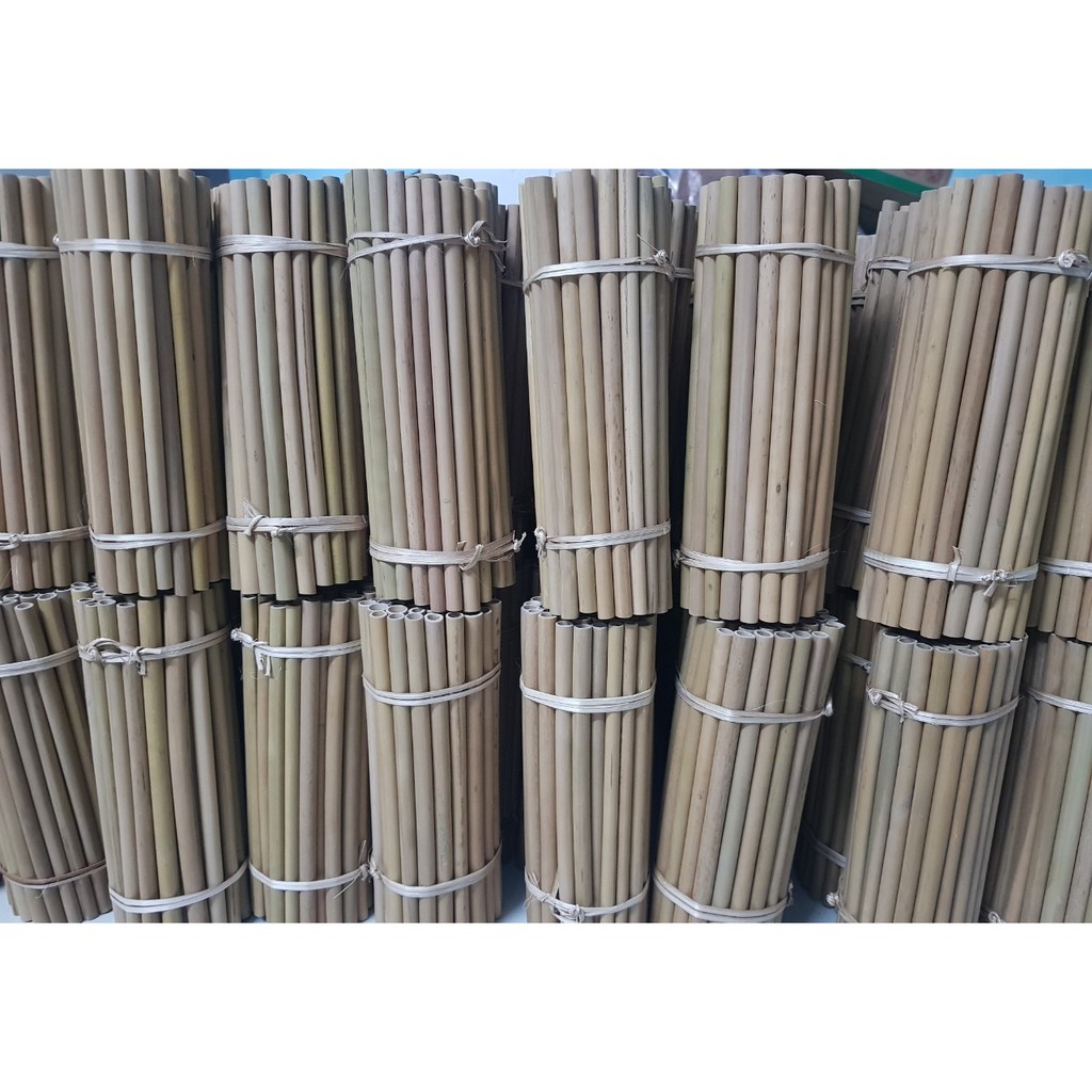 SET 10 Ống hút tre loại II ,thích hợp với mọi loại đồ uống - Bamboo straw | BigBuy360 - bigbuy360.vn