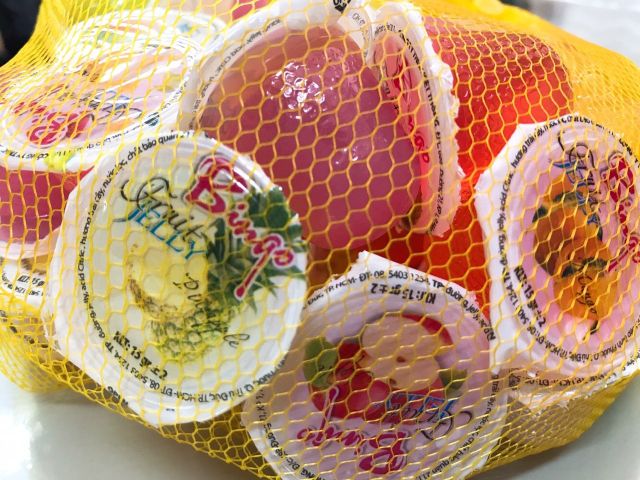 Thạch rau câu túi