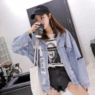 ÁO KHOÁC JEAN UNISEX HOT#2019