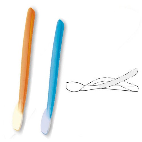 Muỗng ăn dặm bằng silicone mềm cho bé Ku.ku Duckbill Ku5314 (1 cái)