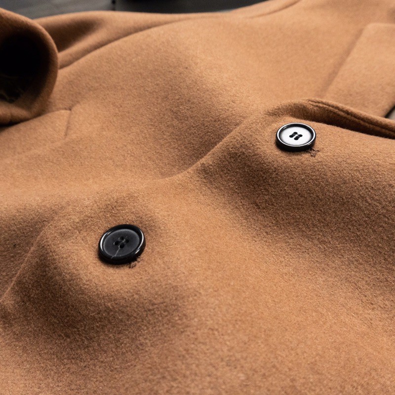 Áo khoác dạ ép đại hàn dáng dài, áo mangto nam | BigBuy360 - bigbuy360.vn