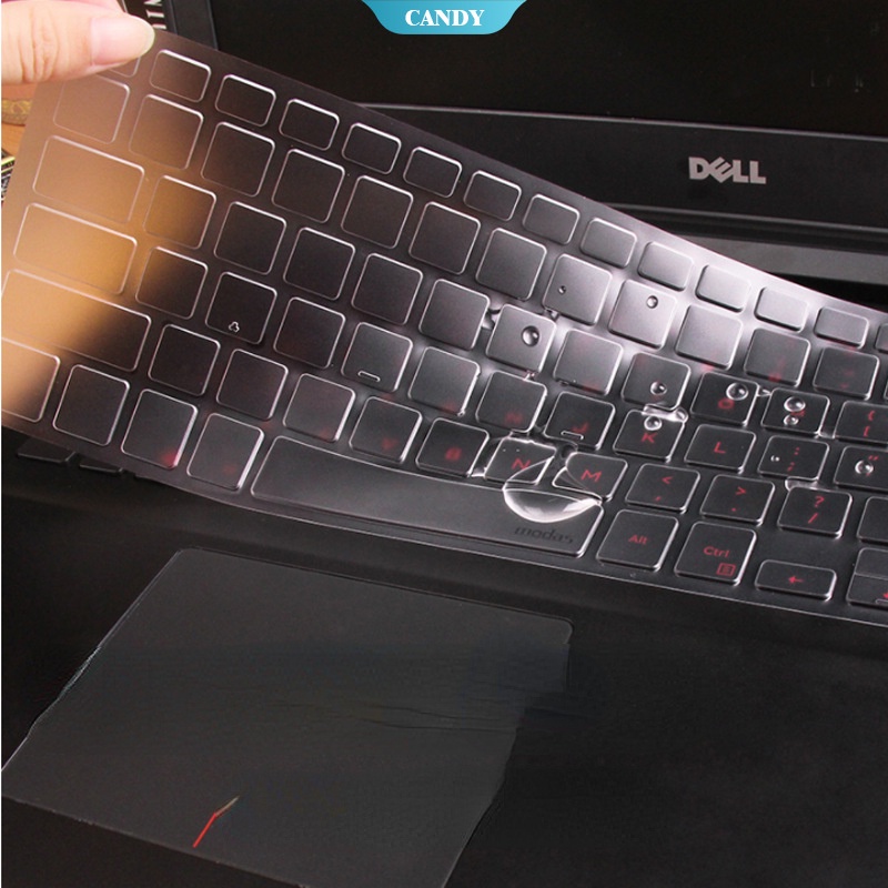 Tấm Lót Bàn Phím Silicon Trong Suốt Chống Bụi Chống Nước Cho Dell Inspiron 15 3000 5000 7000 15.6 Inch G3 G5 G7