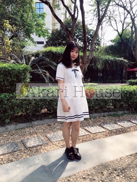 Váy thuỷ thủ mèo Akari House