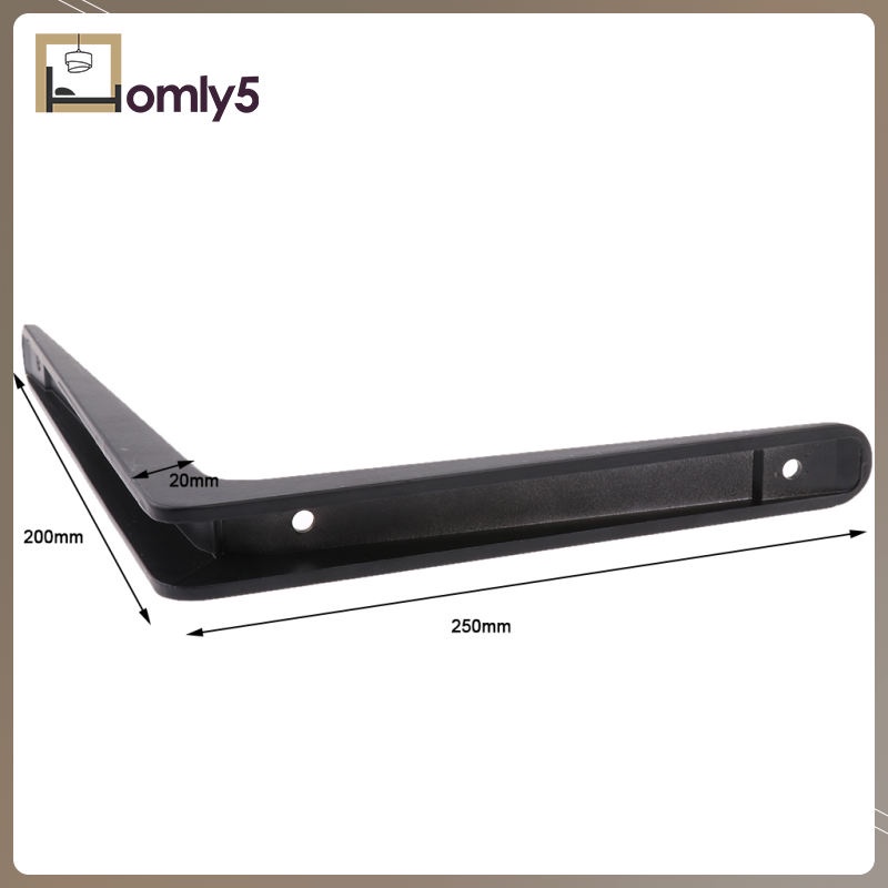 Giá đỡ kệ treo tường hình chữ L 10x15cm bằng kim loại chất lượng