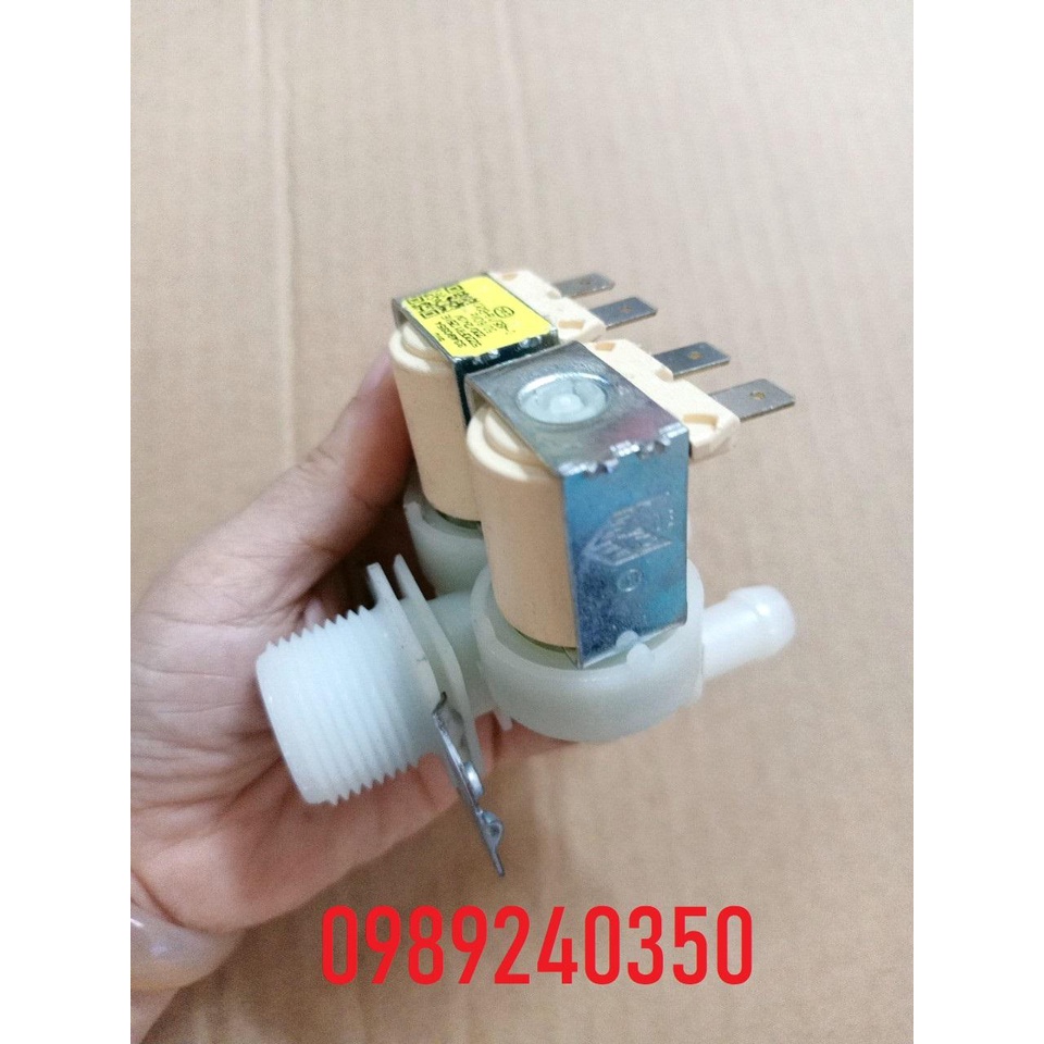 Van cấp nước đôi máy giặt LG, Samsung cửa trước, lồng ngang chính hãng