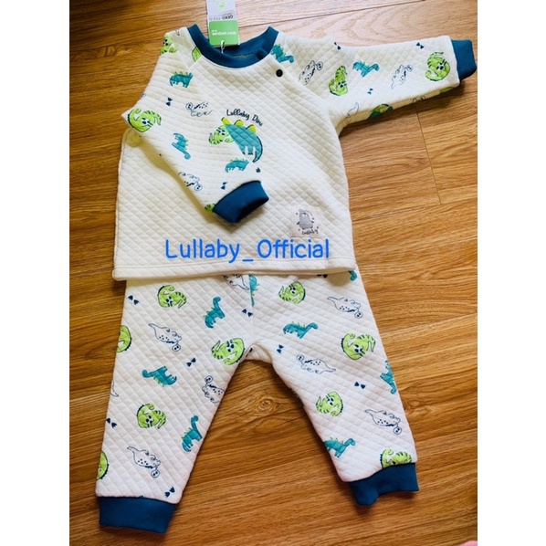 Bộ nỉ trần bông Lullaby 2021 cho bé trai bé gái chất vải mềm mại siêu ấm Lullaby_Official