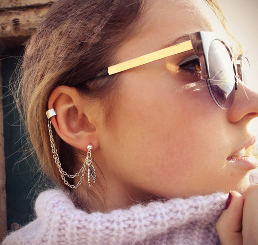 Khuyên Tai Nữ Trang Dáng Dài Tạo Hình Độc Đáo