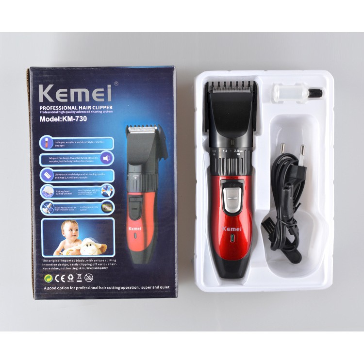 Tông Đơ Cắt Tóc Trẻ Em Kemei KM-730