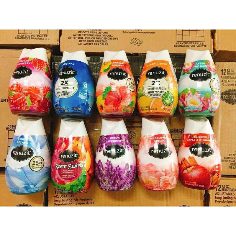 Sáp khử mùi Sáp thơm Renuzit 198g Mỹ Xáp thơm