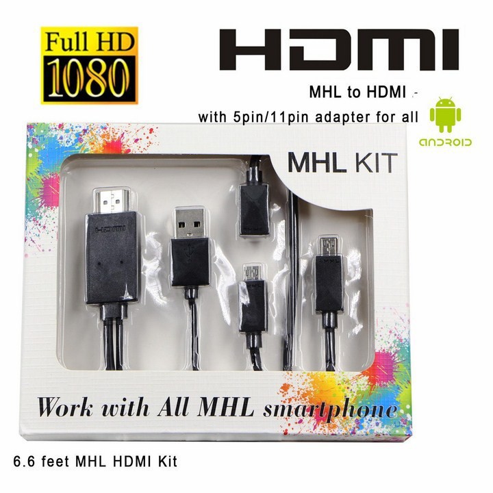 CÁP MHL CHO ĐIỆN THOẠI ANDROID LÊN TIVI
