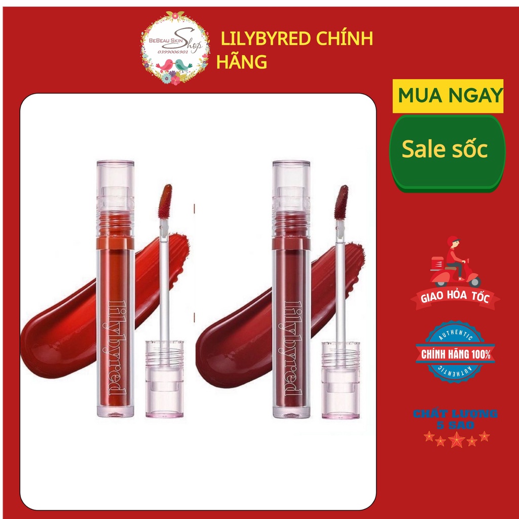 SON TINT BÓNG LILYBYRED GLASSY LAYER FIXING TINT