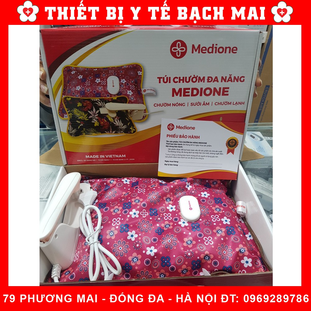 Túi Chườm Sưởi Ấm MEDIONE Hướng Dương Mẫu Mới 2019 [An Toàn - Chống Nổ - Chống Giật]