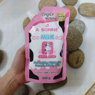 Muối tắm sữa bò tẩy tế bào chết A Bonne Spa Milk Salt hàng Thái Lan loại 350gr