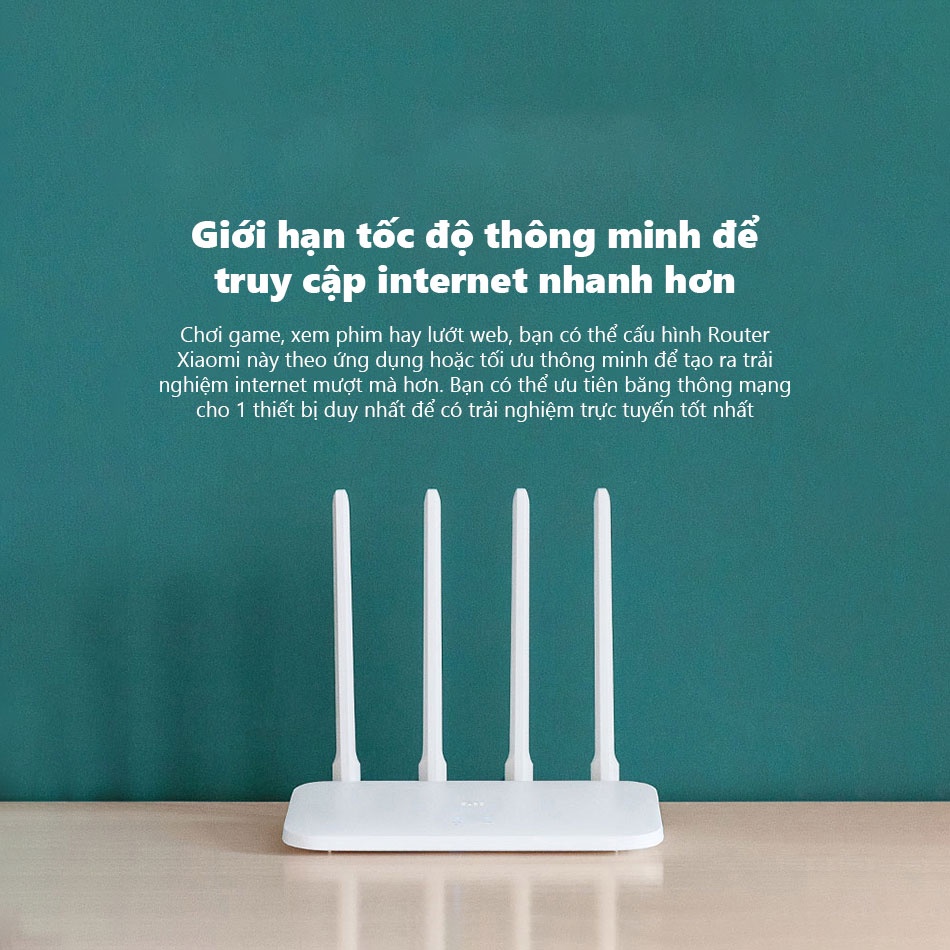 [Bản Quốc Tế] Bộ Phát Wifi Xiaomi Mi Router 4C - Bảo Hành 6 Tháng - Shop Mi HN Offical Store