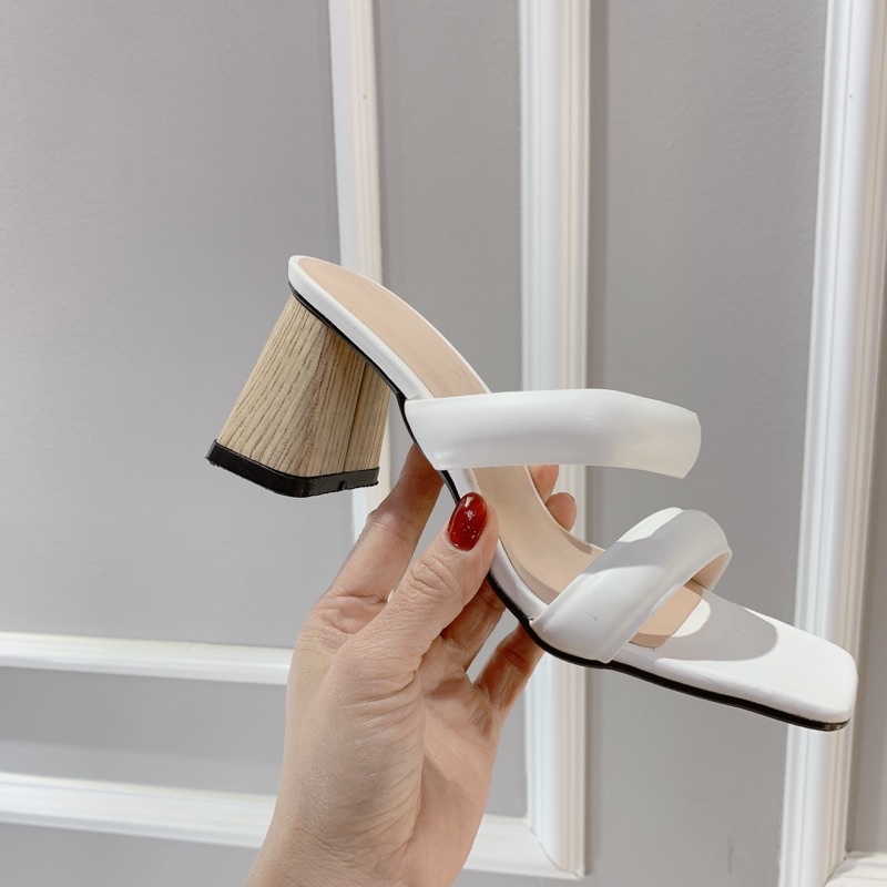 ❤️ HOTTREN 2022❤️ HÀNG CÓ SẴN GUỐC 2 quai mềm gót 5cm