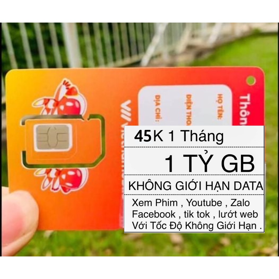 [BÁN CHẠY] SIM VIETNAMOBILE