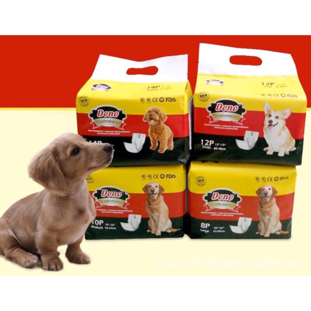 Bỉm chó đực Dono (loại xịn)