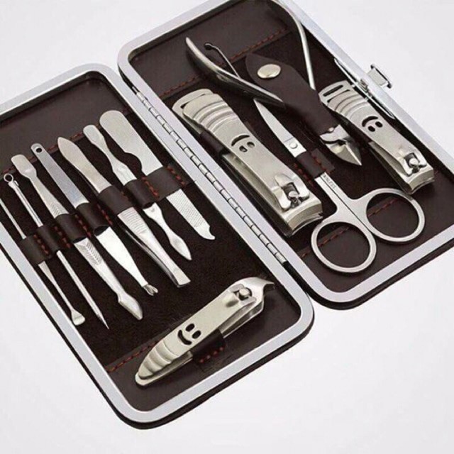 Bộ bấm móng/ kìm bấm móng 12 chi tiết