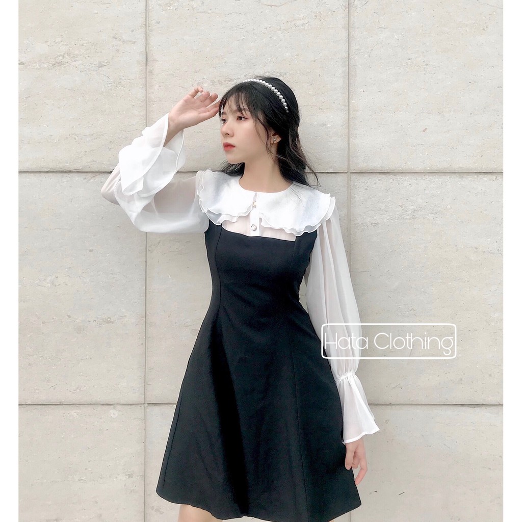 Đầm Xòe Cổ Bèo Xinh Xắn | BigBuy360 - bigbuy360.vn