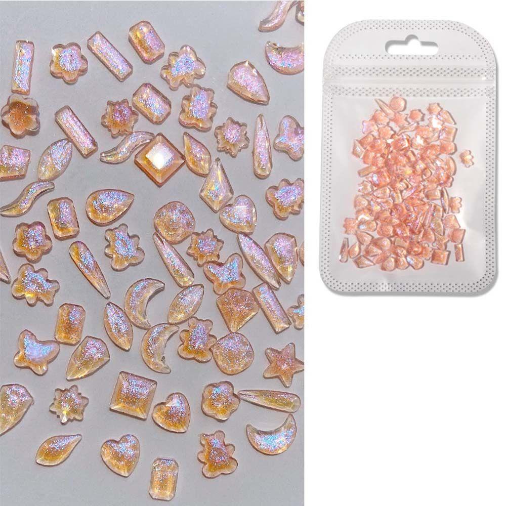 AROMA Hạt Đá 3D Lấp Lánh Trang Trí Móng Tay Nghệ Thuật Charms