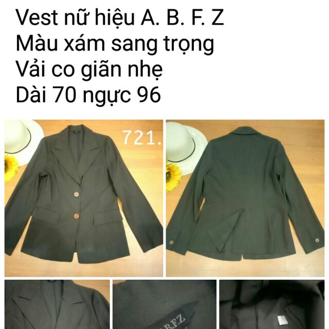 Áo vest nữ hàng hiệu