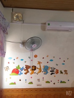 Decal dán tường cho bé