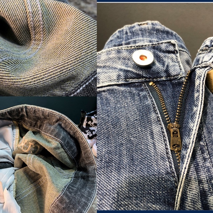 Quần Jean Nam GUCCl cao cấp CHINZ Chất Bò dáng Slimfit Hàn Quốc J1001, Tặng kèm thắt lưng