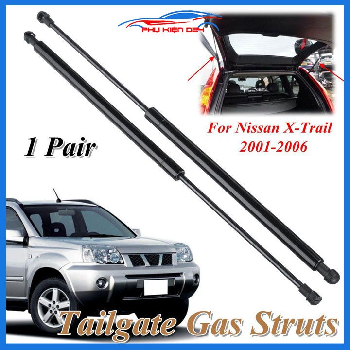 Bộ ty thủy lực chống cốp sau Nissan X-Trail 2001-2002-2003-2004-2005-2006 kèm phụ kiện lắp