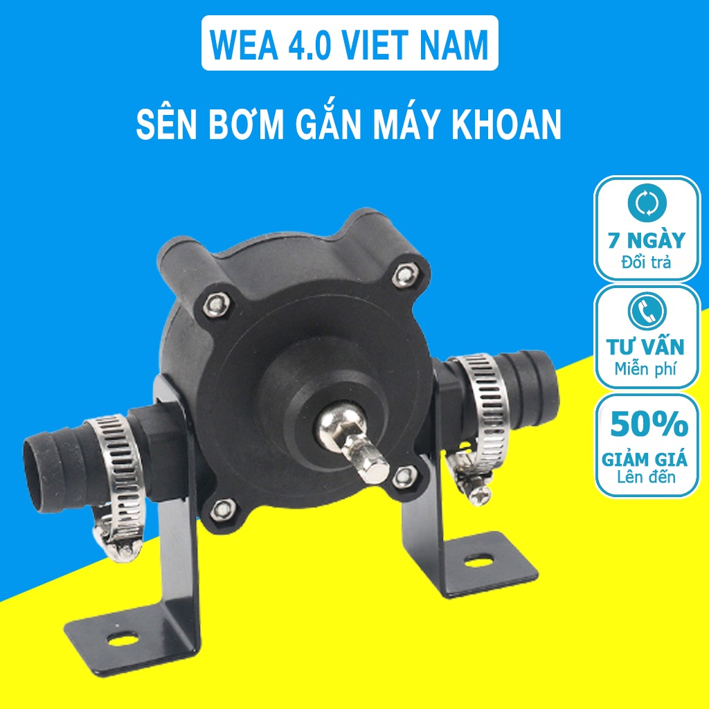 Sên Bơm Lắp Máy Khoan- Dễ Dàng, Tiện Lợi, Cứng Cáp