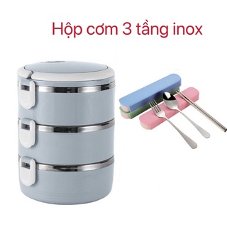 Hộp đựng cơm 2 ngăn giữ nhiệt/Camen giữ nhiệt 3 ngăn/Cặp lồng đựng cơm
