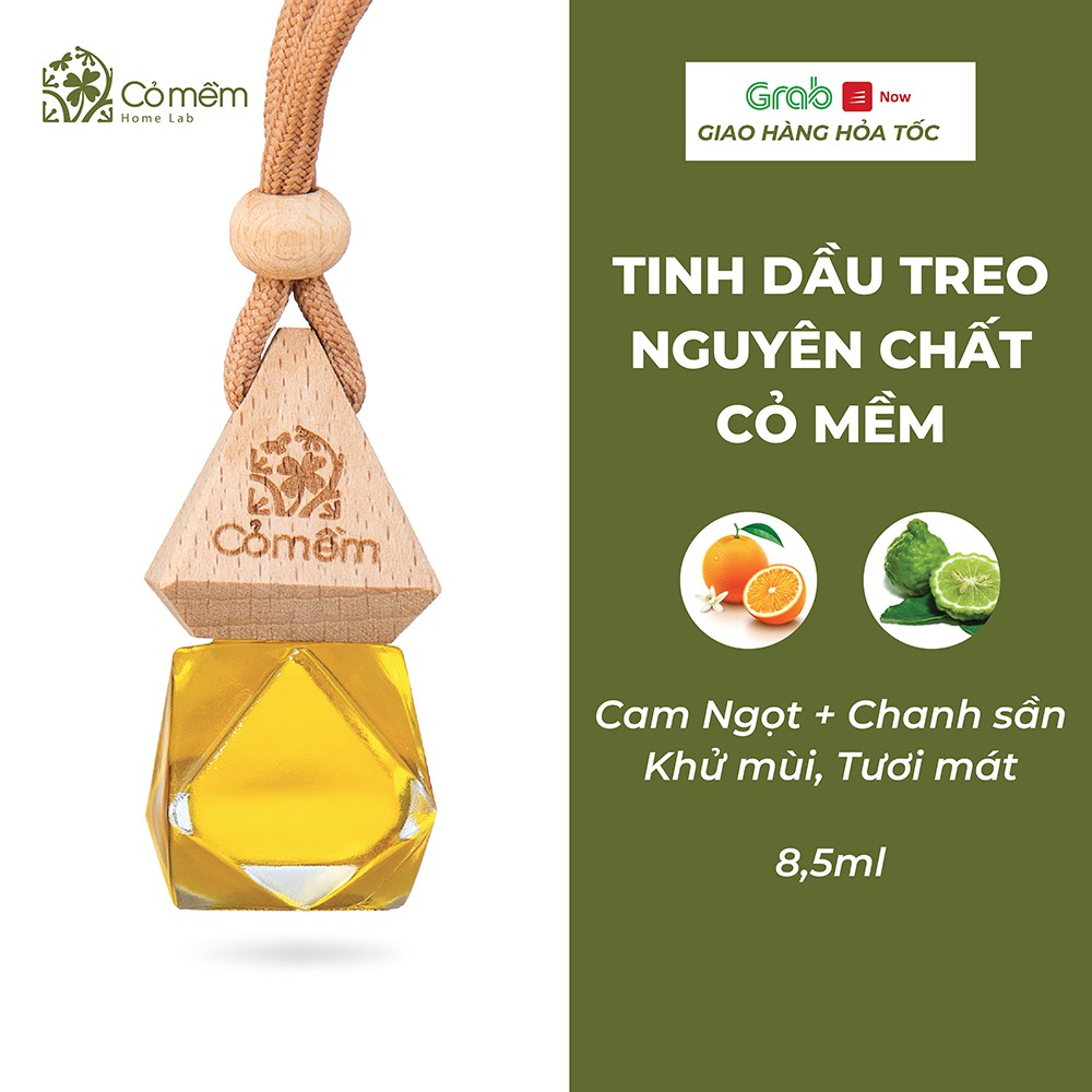 Tinh Dầu Treo Hương Quả Mọng Thiên Nhiên Nguyên Chất Treo Ô Tô Tủ Quần Áo Phòng Ngủ Cam ChanhGiúp Sảng Khoái Cỏ Mềm 8,5m