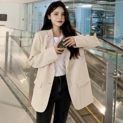 Áo Khoác blazer Dáng Rộng Phong Cách Hàn Quốc Cổ Điển Thời Trang Xuân Thu 2022 Mới | BigBuy360 - bigbuy360.vn