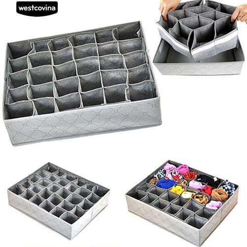 Hộp đựng vật dụng quần áo có 30 ô đựng tiện dụng
