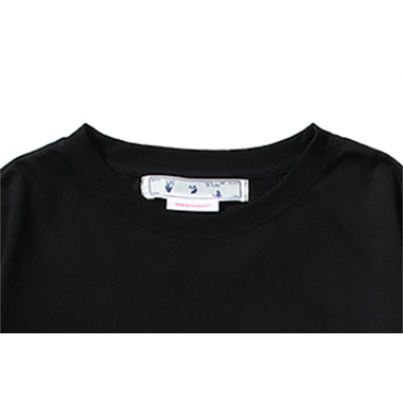 Áo Thun Cotton Tay Ngắn Dáng Rộng In Logo Off-white Thời Trang Cho Cặp Đôi Plus Size S-XL