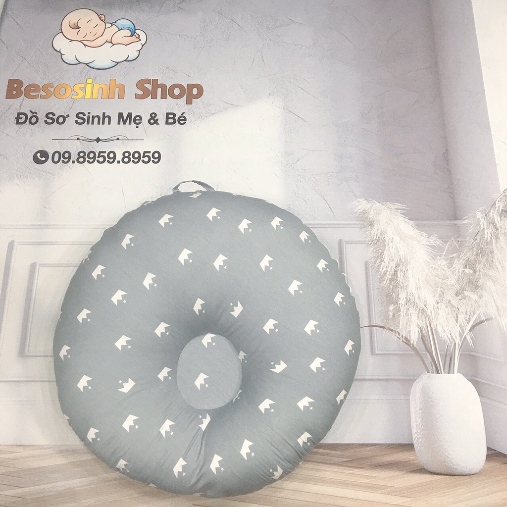 Gối chống trào ngược thô hàn quốc + tặng kèm gối nhỏ
