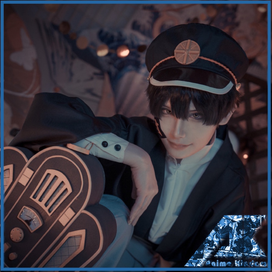 Anime Jibaku Shounen Hanako-kun tsukasa Yugi cosplay Bộ kimono Hóa Trang Nhân Vật