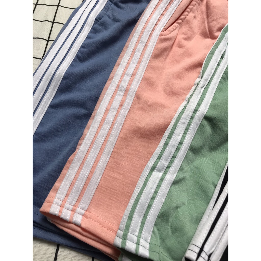 Đồ Bộ Thể Thao Nam Nữ Mặc Nhà D-LICHENG Phong Cách Ulzzang- Lapi Vn, Set 3 Sọc Unisex, Freesize Chất Cotton Không Phai | BigBuy360 - bigbuy360.vn