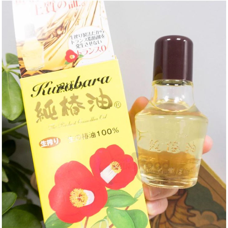 Tinh Dầu Dưỡng Tóc Và Da Từ Dầu Hoa Trà Kurobara The Richest Camellia Oil 47ml