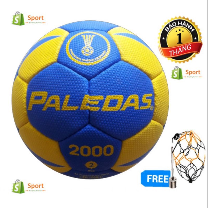 Bóng ném Size 2/ Size 3 da PU cao cấp Tặng Kim bơm+túi lưới