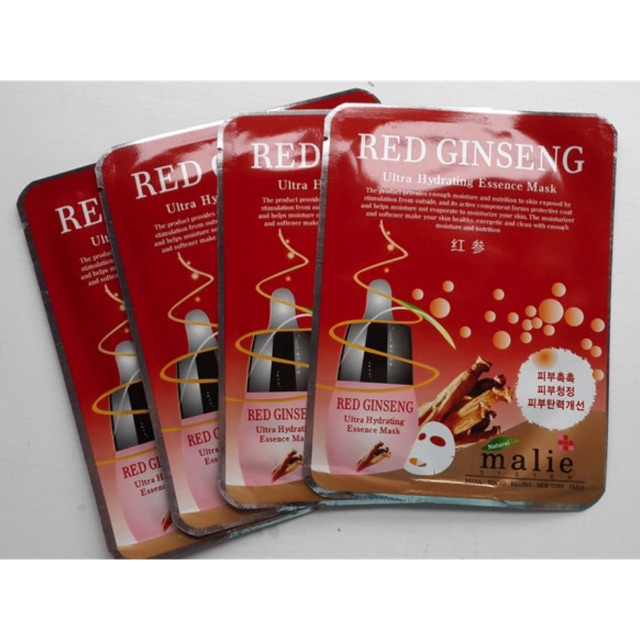 Mặt nạ hồng sâm Red Ginseng Hàn Quốc