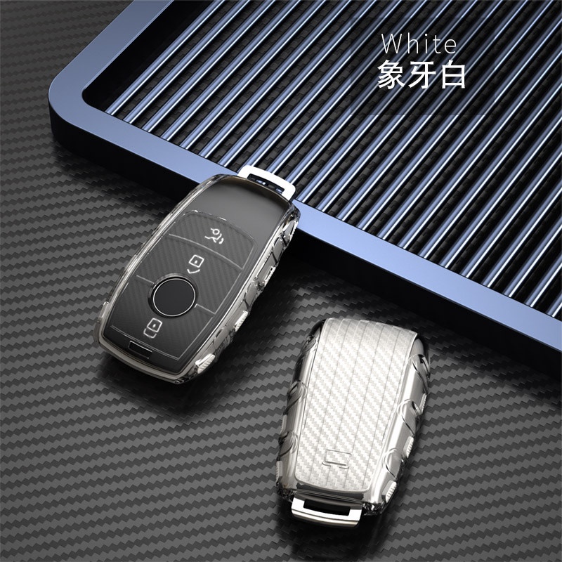 Ốp Bảo Vệ Chìa Khóa Xe Hơi Mercedes Benz E C S GLC Class E200 E400 E63 W213 S550 S560 C260 A200 Bằng TPU
