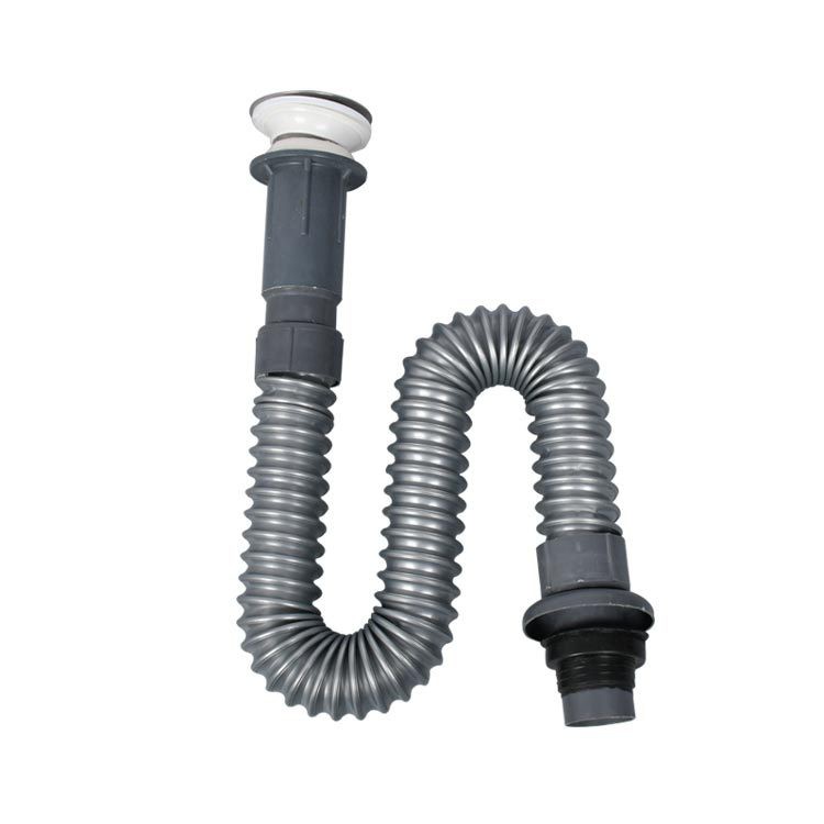 Xi phông chậu rửa mặt ống sun bi xả lật inox bóng,ruột gà giá rẻ