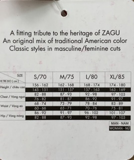 Quần nâng mông ZAGU 612