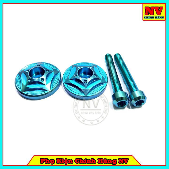 Combo Gù Tay Lái GR5 Titan Kèm Ốc Gắn Cho Mọi Loại Xe